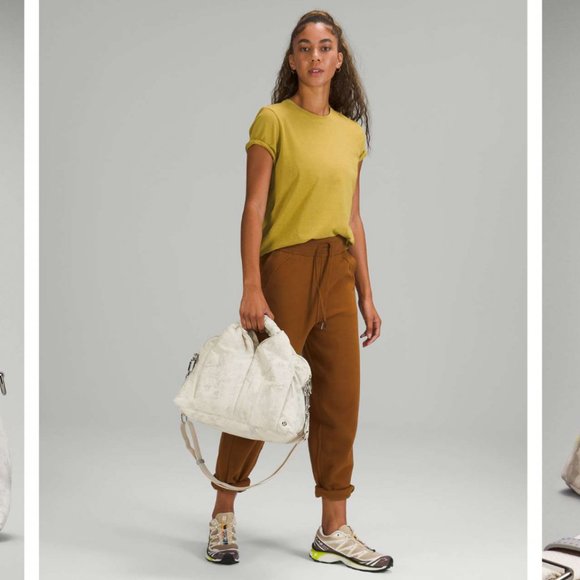 lululemon Lululemon Gathered Handle Gym Bag *14L Aquila White Opal Multi - Picture 2 of 7